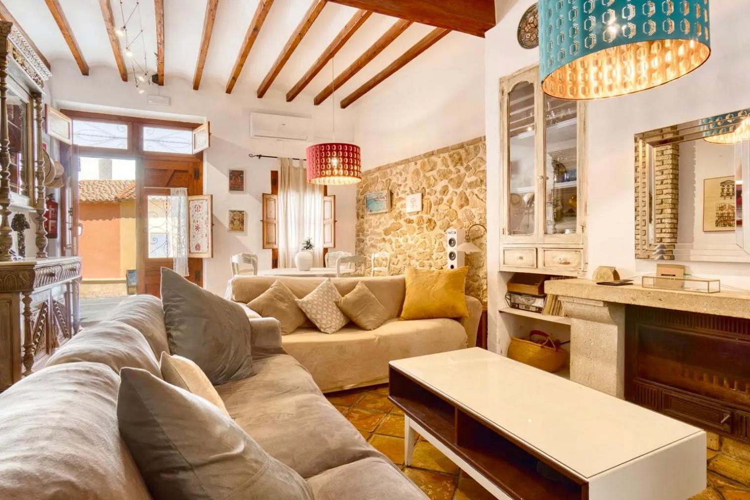 Casa Rural Les Avies Cerca Del Mar La Nucia Bagian luar foto
